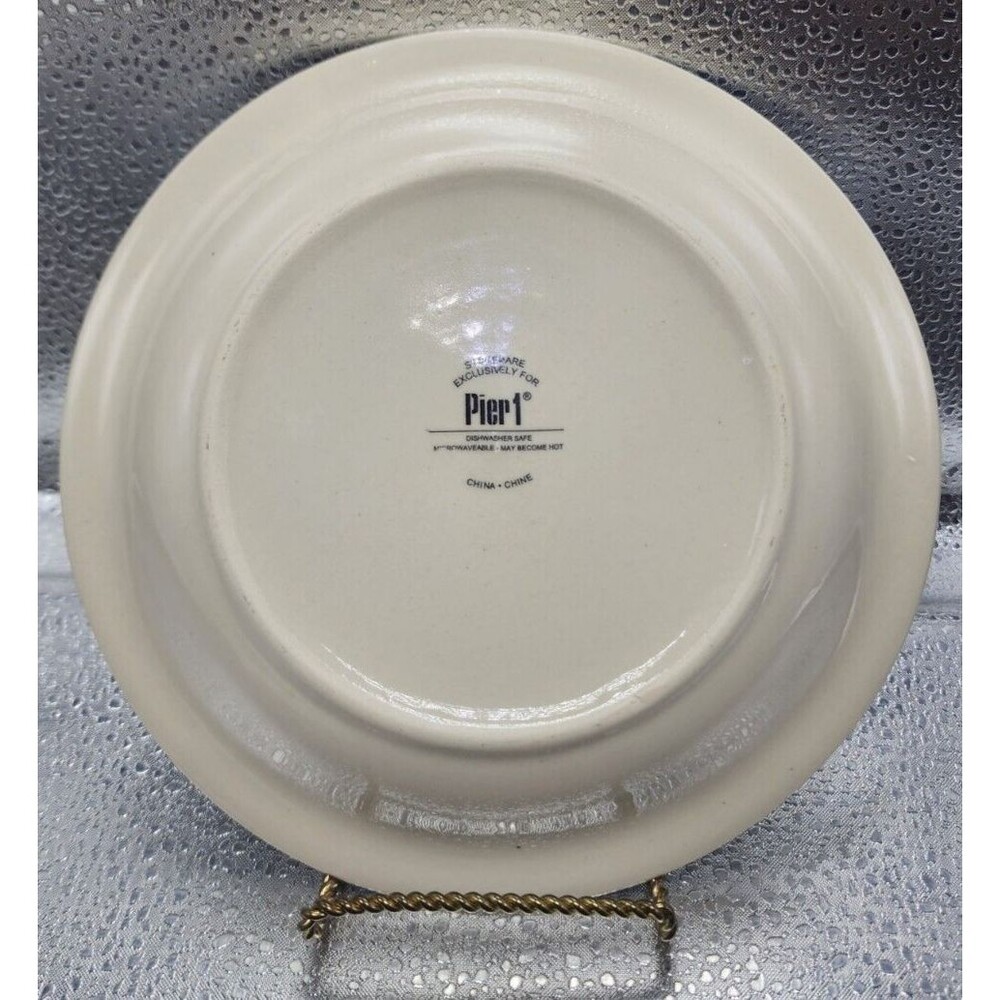 STONEWARE EXCLUSIVELY FOR PIER1 IMPORTS SALAD PLATES (Set of 7) - Picture 9 of 16